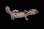 画像1: ニシアフリカトカゲモドキ　ホワイトアウトズールーhetキャラメルアルビノ　再生尾　♀ (1)