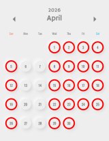 2026年4月の営業日